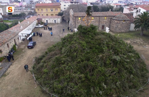 Orosei, fuochi per la festa di Sant'Antonio Abate