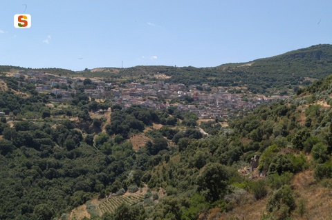 Ussassai, panoramica del paese