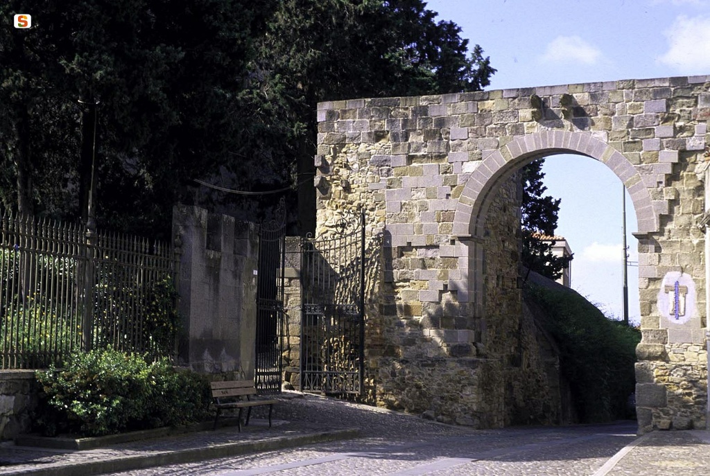 Sanluri, ingresso del castello