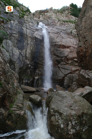 Villacidro, cascata Sa spendula